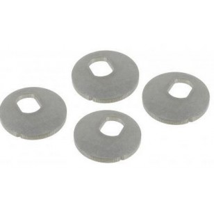 Ylätukivarren pultin säätölevyt (4 mm), 4 kpl
