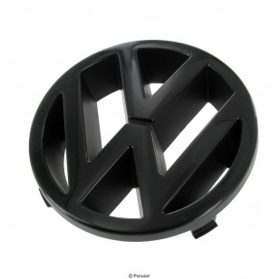 Etumaskin merkki "VW" (Ø 125 mm), musta